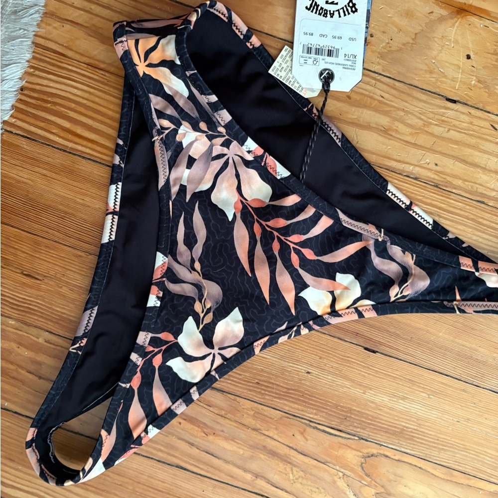 Billabong coral bikini bottoms